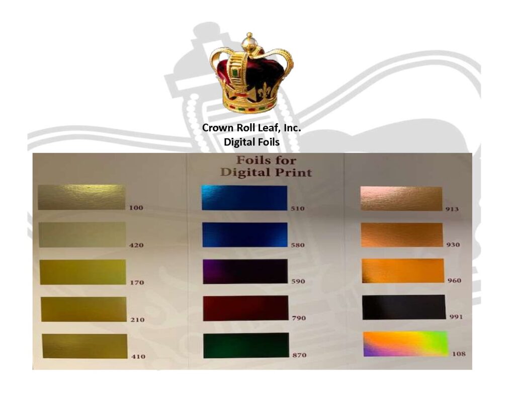 Data Sheets – Crown Roll Leaf
